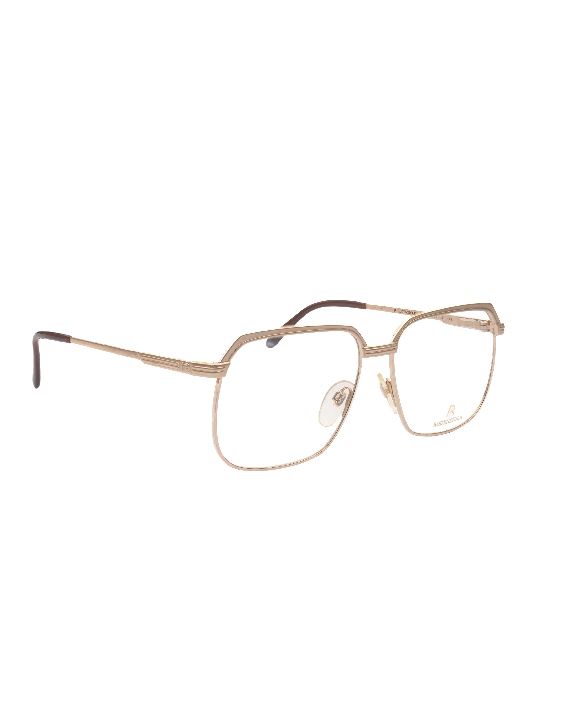 Vintage Rodenstock Exclusiv '80s Titanium Gold Oversized Glasses Size ONE SIZE - 3 Thumbnail