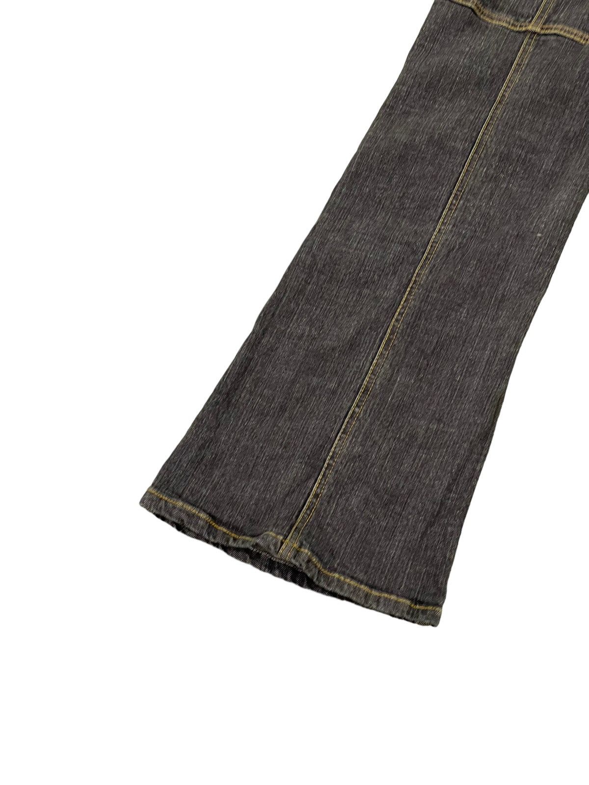 Japanese Brand Flare Jeans Jouer Echess Distress Stretch Boot Cut 6🟦2 Size US 30 / EU 46 - 14 Thumbnail