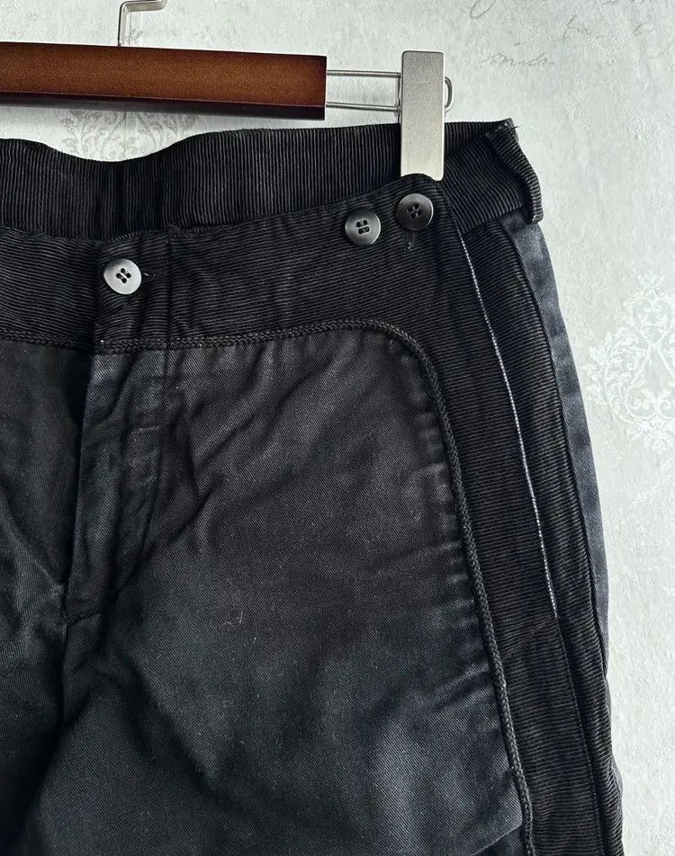 Dries Van Noten Sz 46 Dries Van Noten Button Layers Cropped Trouser Size US 30 / EU 46 - 2 Thumbnail