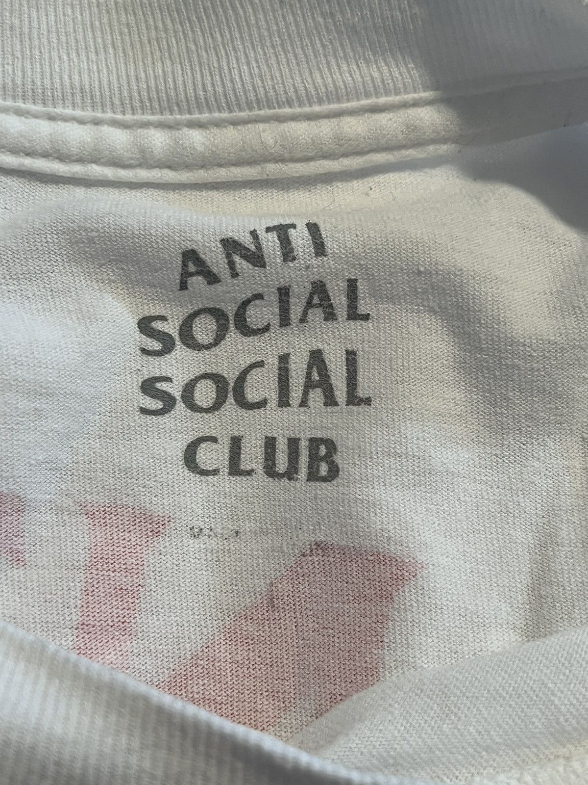 Anti Social Social Club Anti Social Social Club White & Red Tokyo Logo Tee Size L Size US L / EU 52-54 / 3 - 4 Thumbnail