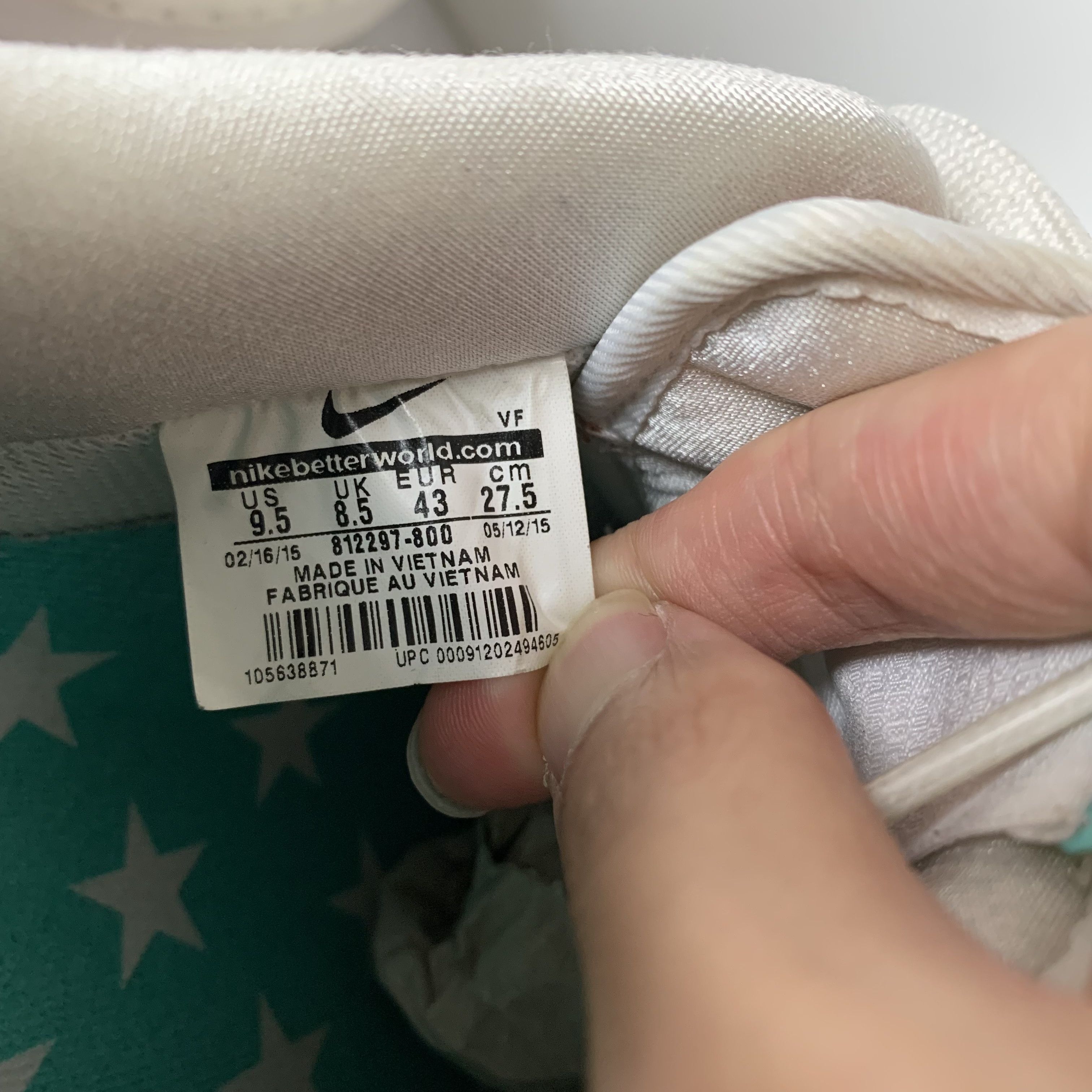 Nike Air Force 1 Low Lady Liberty Size US 9.5 / EU 42-43 - 16 Thumbnail