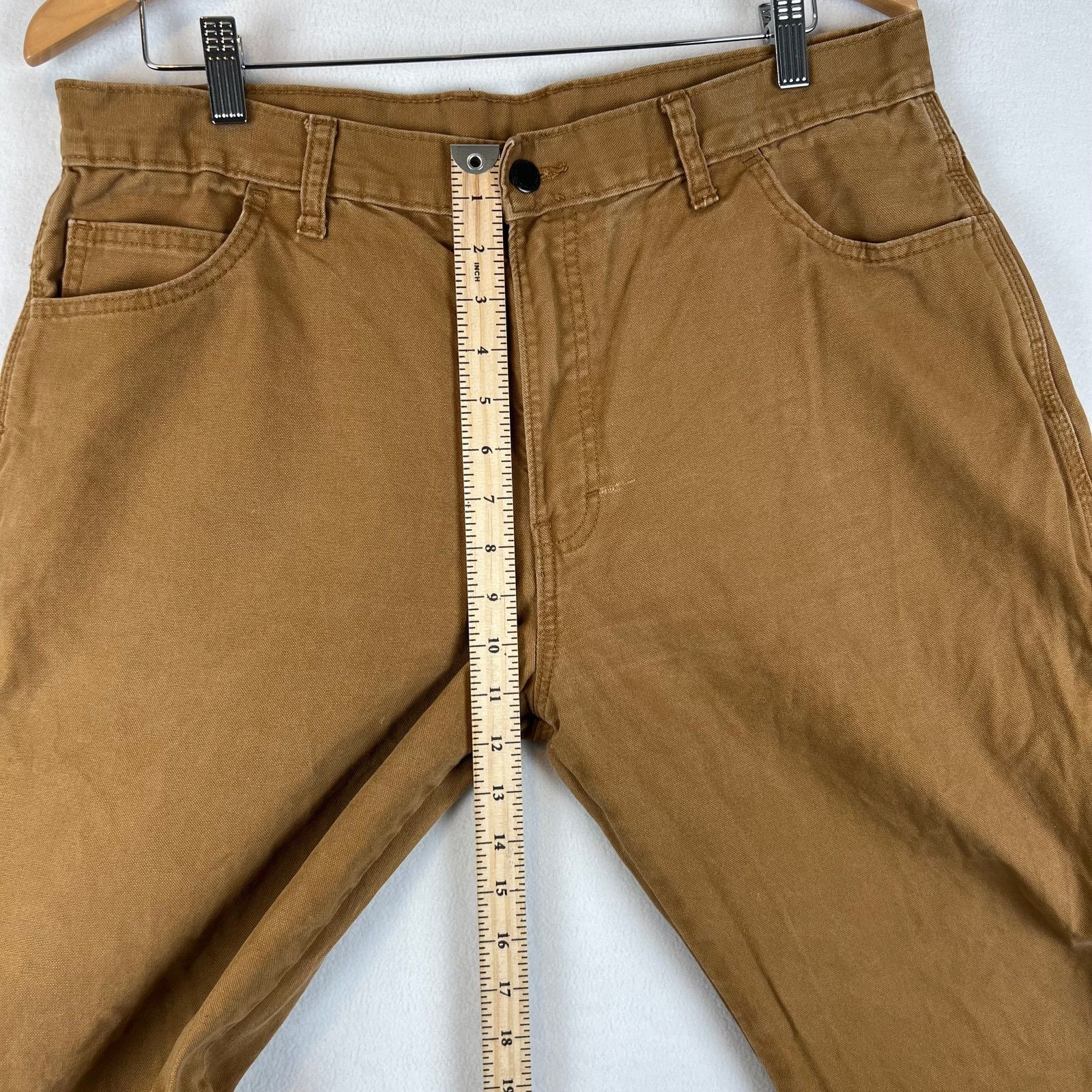 Dickies Dickies Pants Mens 34x30 Carpenter Utility Brown Painter Size US 34 / EU 50 - 6 Thumbnail