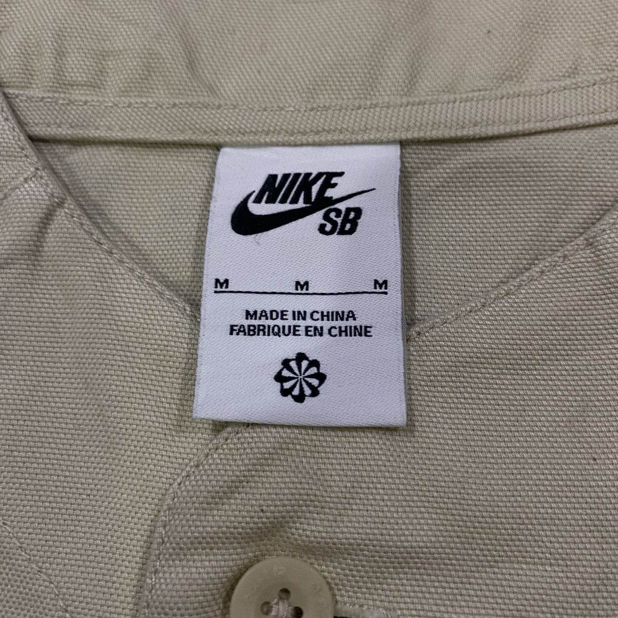 Nike SB ‼️LAST DROP‼️Nike SB x MLB Skate Baseball Jersey Rattan White Size US M / EU 48-50 / 2 - 9 Thumbnail