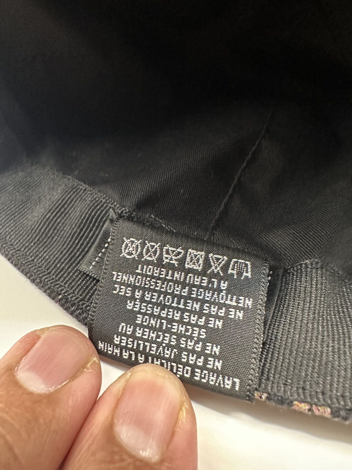 Chanel Chanel Hat Black Denim Size ONE SIZE - 7 Thumbnail