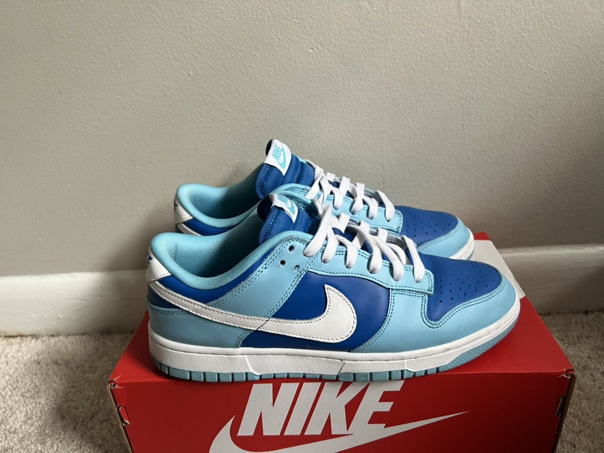 Nike 100% Authentic Nike Dunk Low Retro Argon Size 8.5 DM0121-400 Size US 8.5 / EU 41-42 - 3 Thumbnail