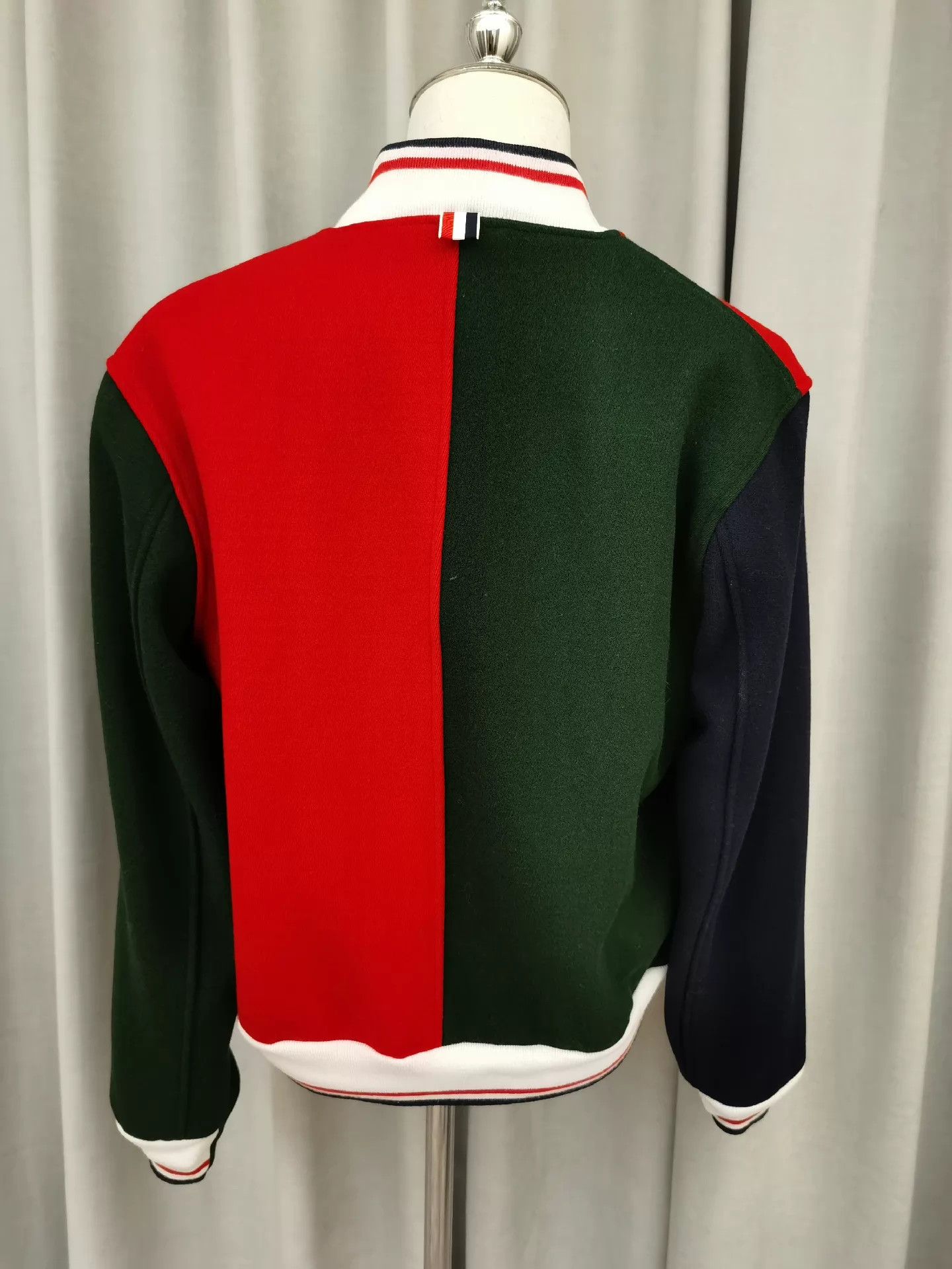 Thom Browne Thom Browne Color-Blocked Varsity Jkt Size 1, Missing Button,Fade Size US S / EU 44-46 / 1 - 6 Thumbnail