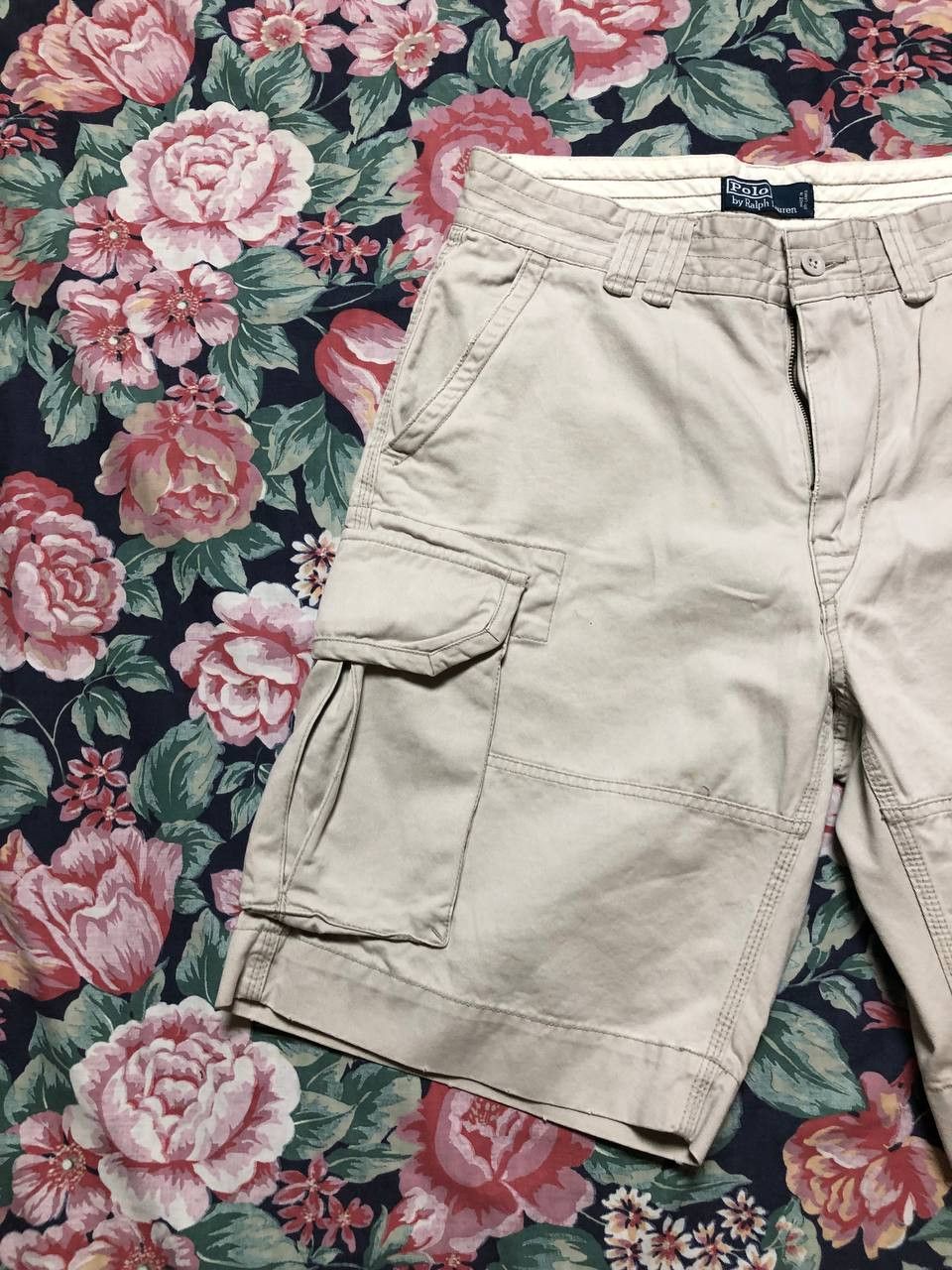 Polo Ralph Lauren Vintage Polo Ralph Lauren Cargo Rugged Baggy Shorts Size US 32 / EU 48 - 5 Thumbnail