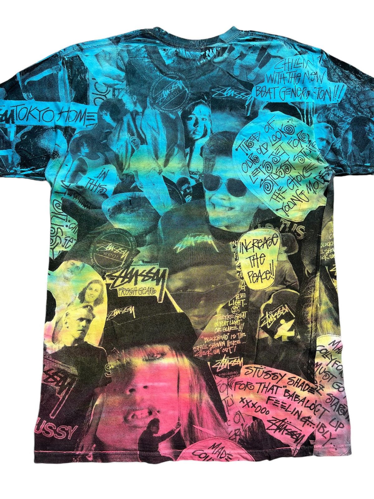 Stussy 🔥GRAIL RARE Vintage 90’s Tye Dye Og Stussy All Over Print Size US L / EU 52-54 / 3 - 10 Thumbnail