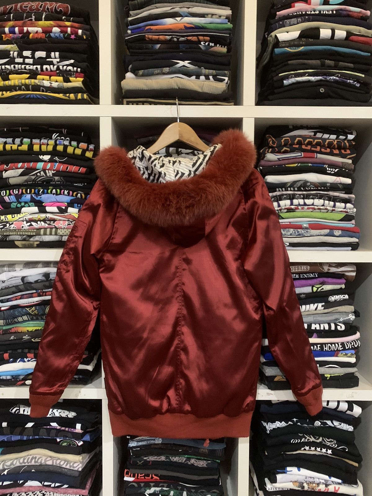 Japanese Brand Swagger Fur Hoodie Jacket Size US M / EU 48-50 / 2 - 14 Thumbnail