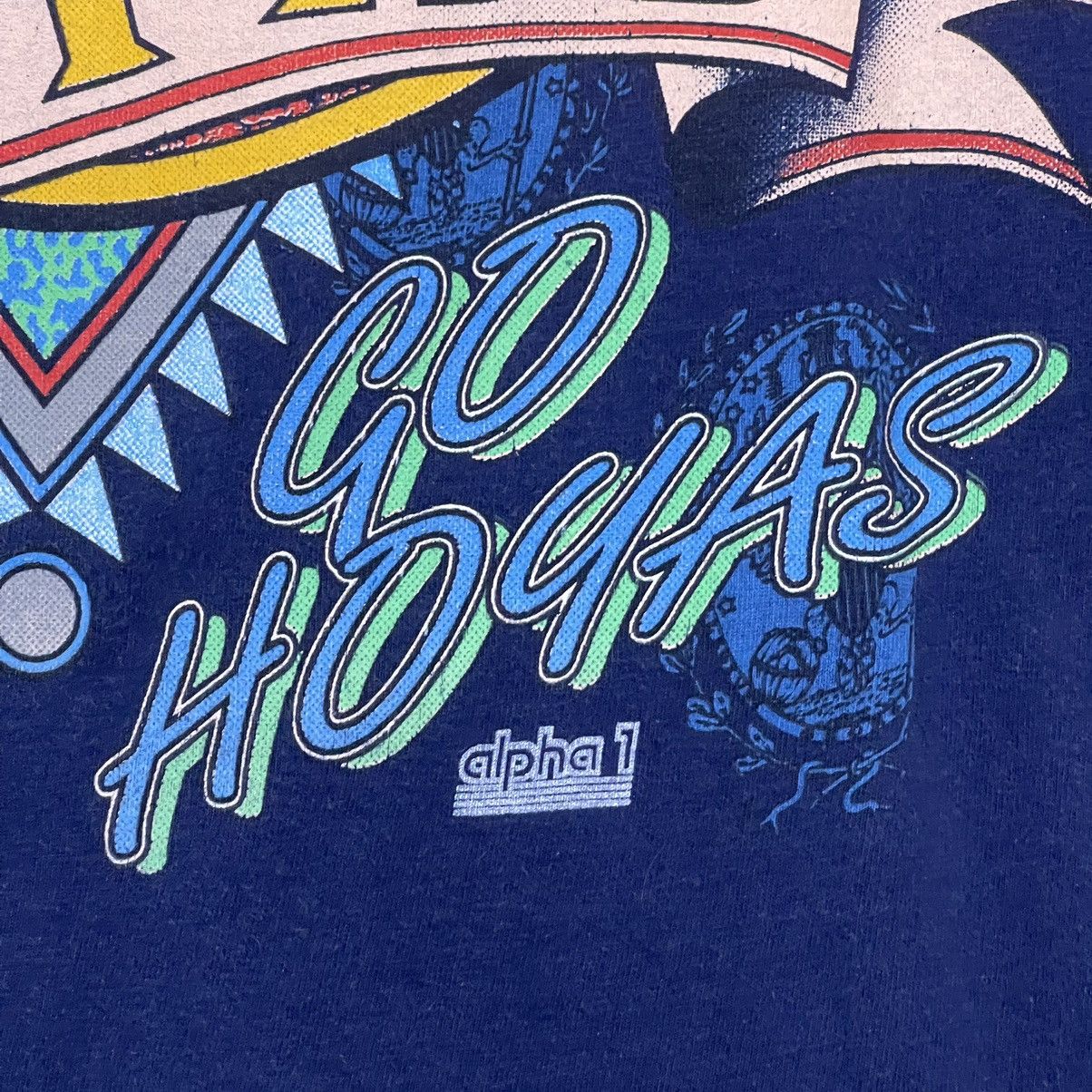 Vintage Vintage 90s Georgetown Hoyas University Tee Size US L / EU 52-54 / 3 - 6 Thumbnail