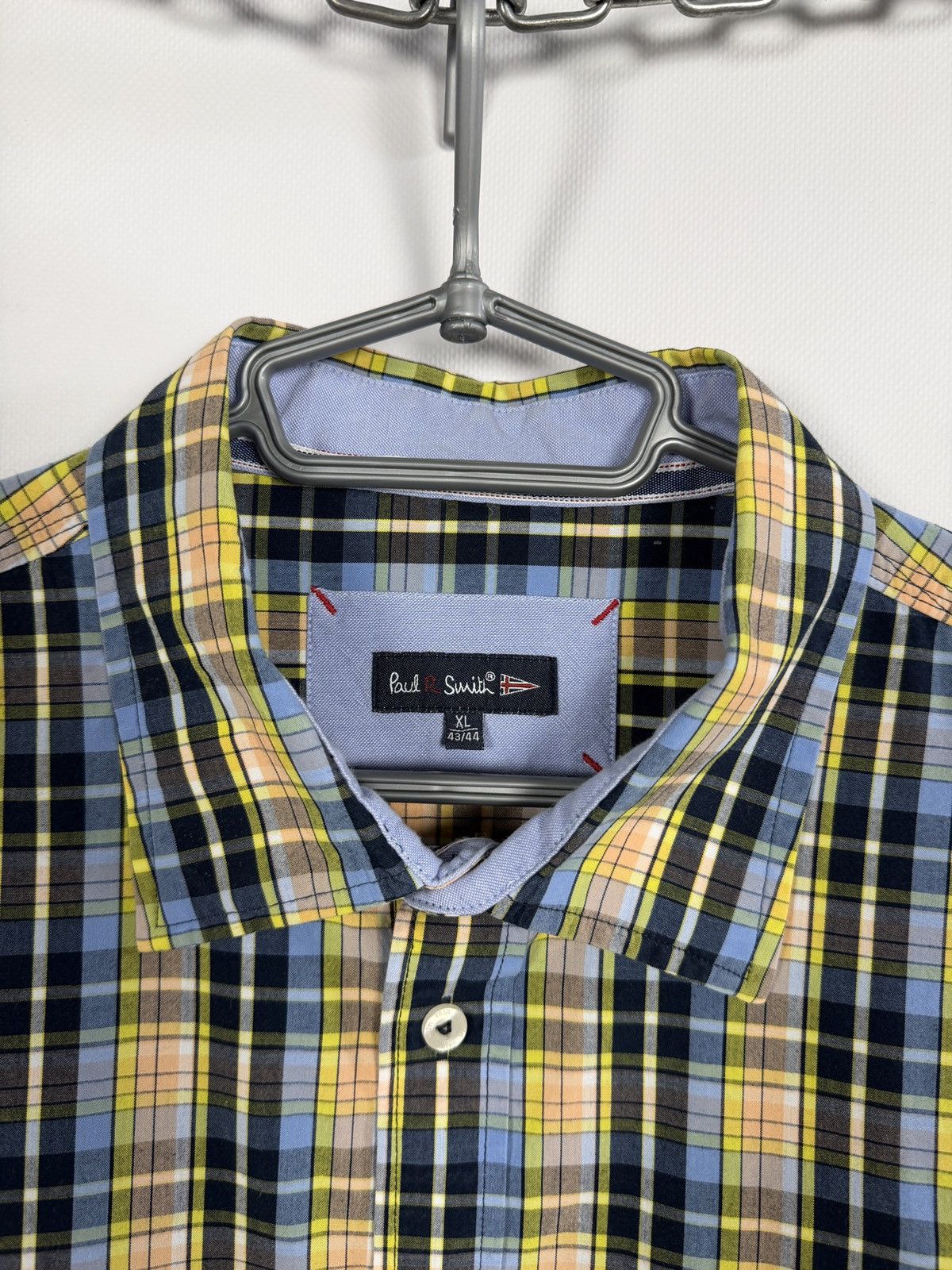 Paul Smith Paul Smith Long Sleeve Shirt Button Up Rules of Golf Size XL Size US XL / EU 56 / 4 - 8 Thumbnail