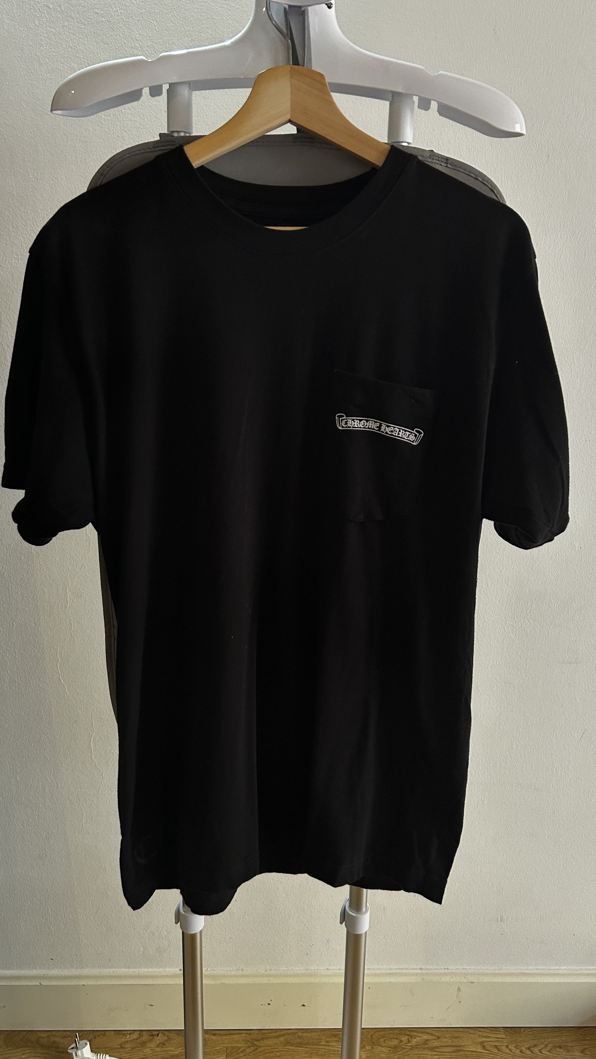 Chrome Hearts Chrome Hearts Black Tee Size US L / EU 52-54 / 3 - 1 Thumbnail
