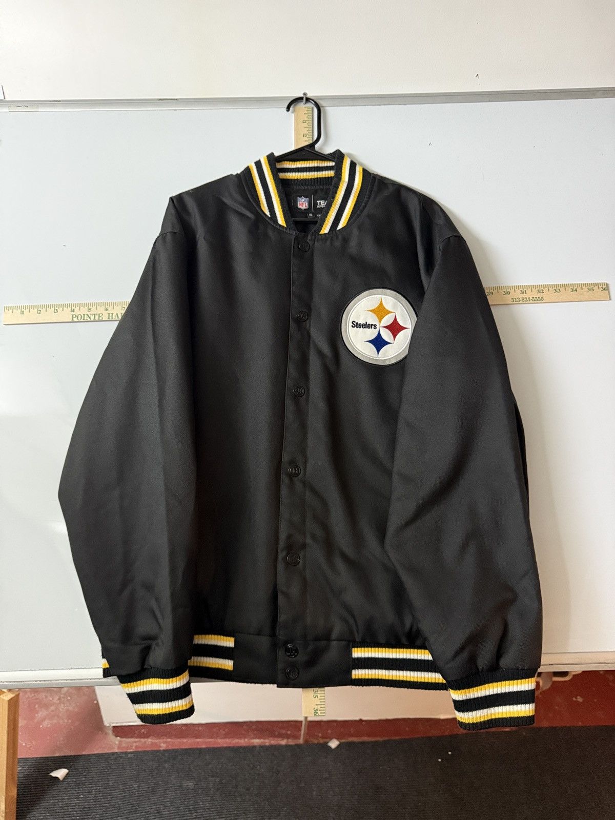 NFL Vintage 80s Pittsburgh Steelers NFL Football Jacket Size US XL / EU 56 / 4 - 3 Thumbnail