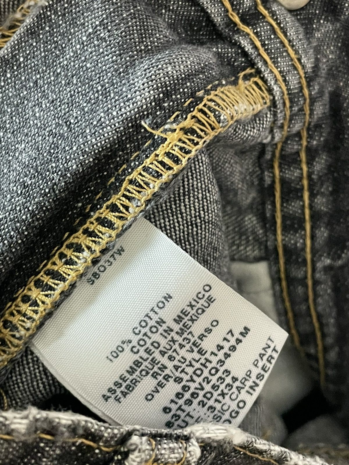 Japanese Brand × Polo Ralph Lauren × Vintage Y2K Polo Jeans Company Streetwear Retro Cargo Jeans Size US 33 - 11 Thumbnail