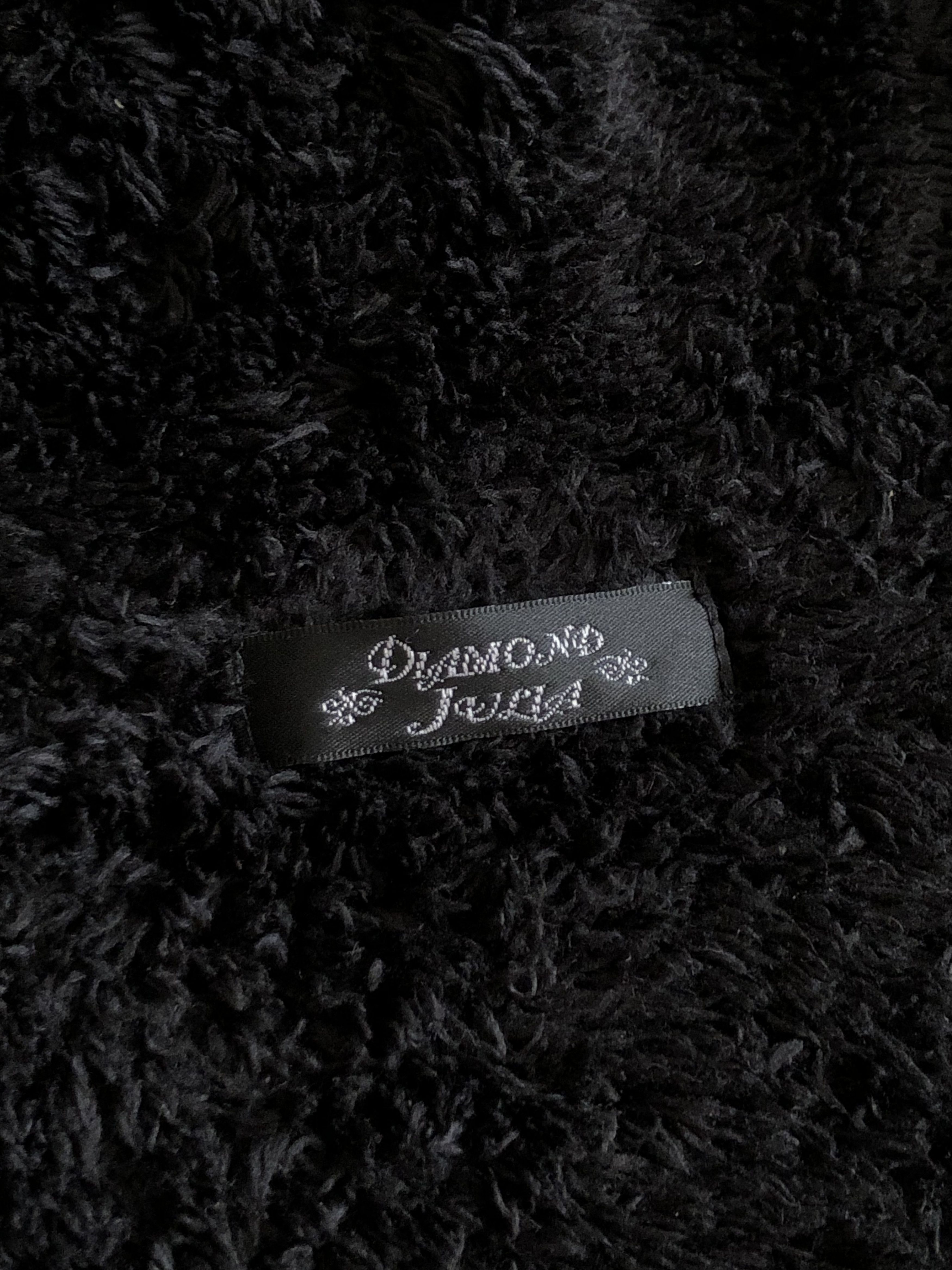 Japanese Brand DIAMOND JULIA FUZZ FLEECE LINED HOODED PONCHO JACKET Size M / US 6-8 / IT 42-44 - 14 Thumbnail