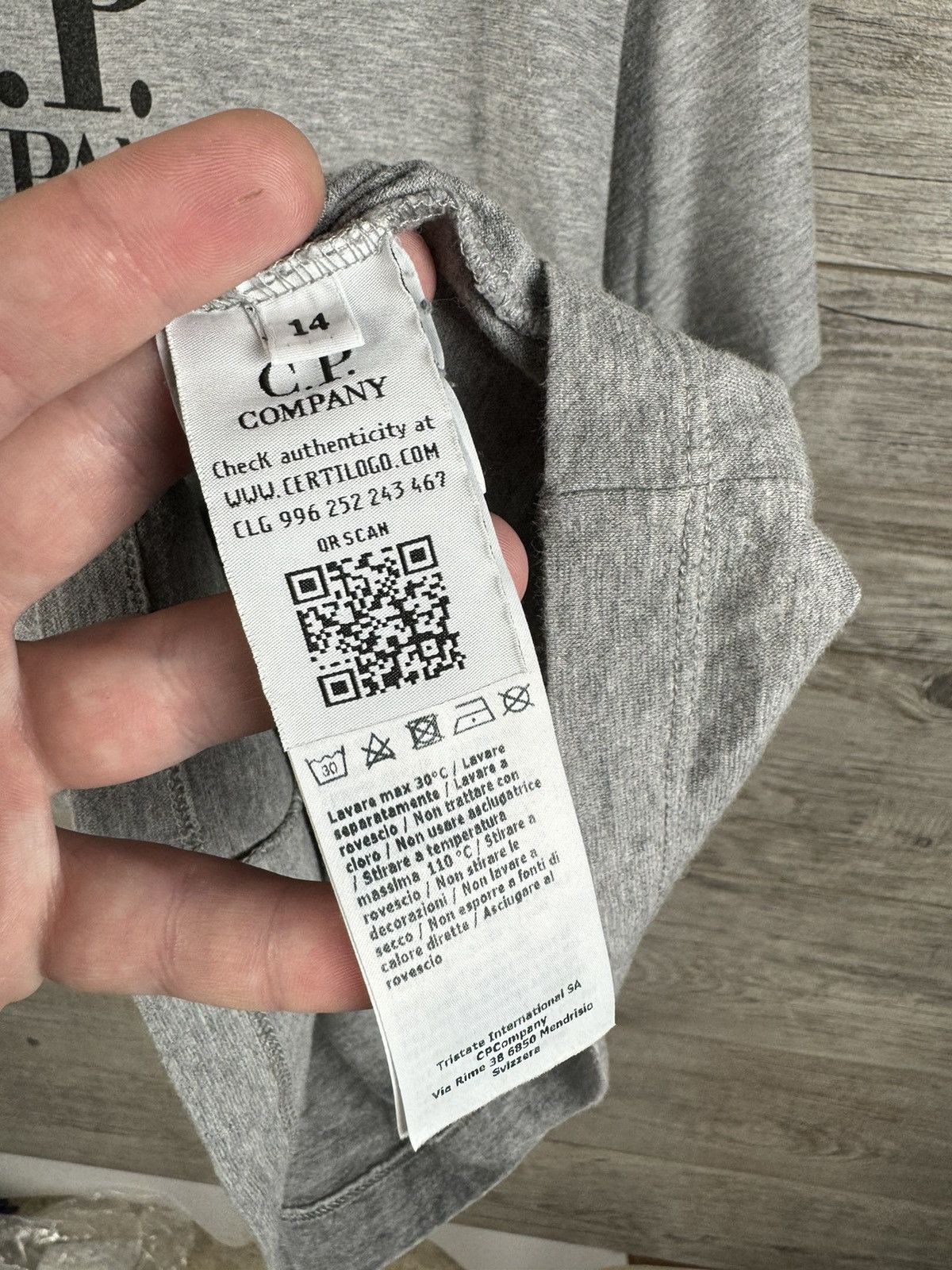 C.P. Company T-shirt Cp company big logo casual style Massimo Osti Size US S / EU 44-46 / 1 - 7 Thumbnail