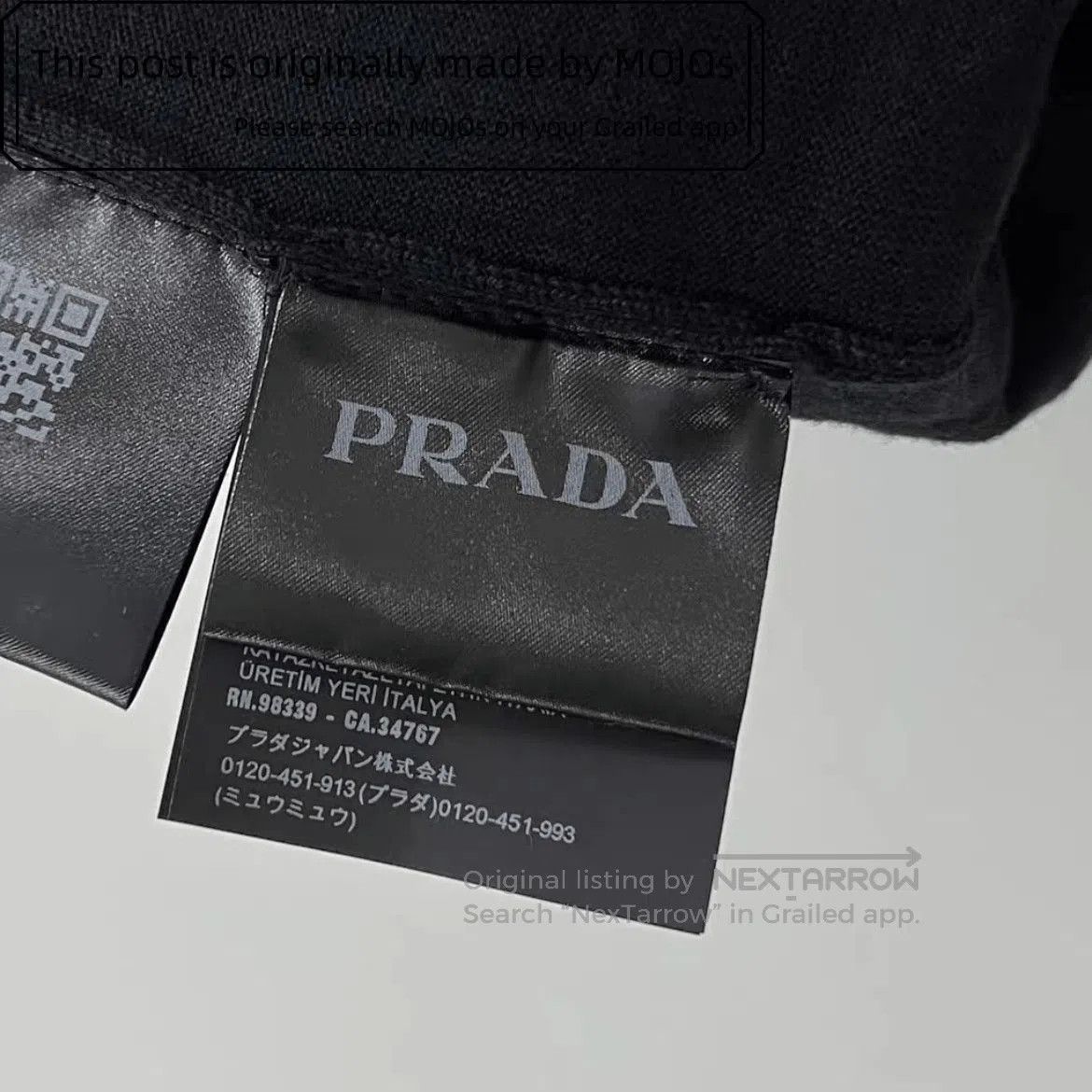Prada Sz 48 Prada Hi-neck Black Knitwear Sweater mojos1828101525. Size US M / EU 48-50 / 2 - 4 Thumbnail