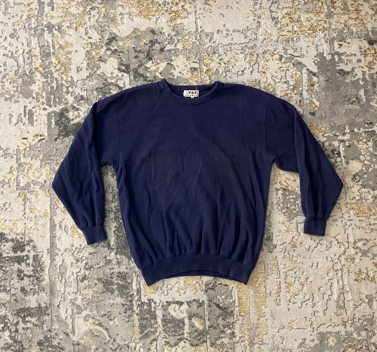 Japanese Brand VINTAGE VAN JAC EMBROIDERED PULLOVER SWEATSHIRT Size US L / EU 52-54 / 3 - 8 Thumbnail