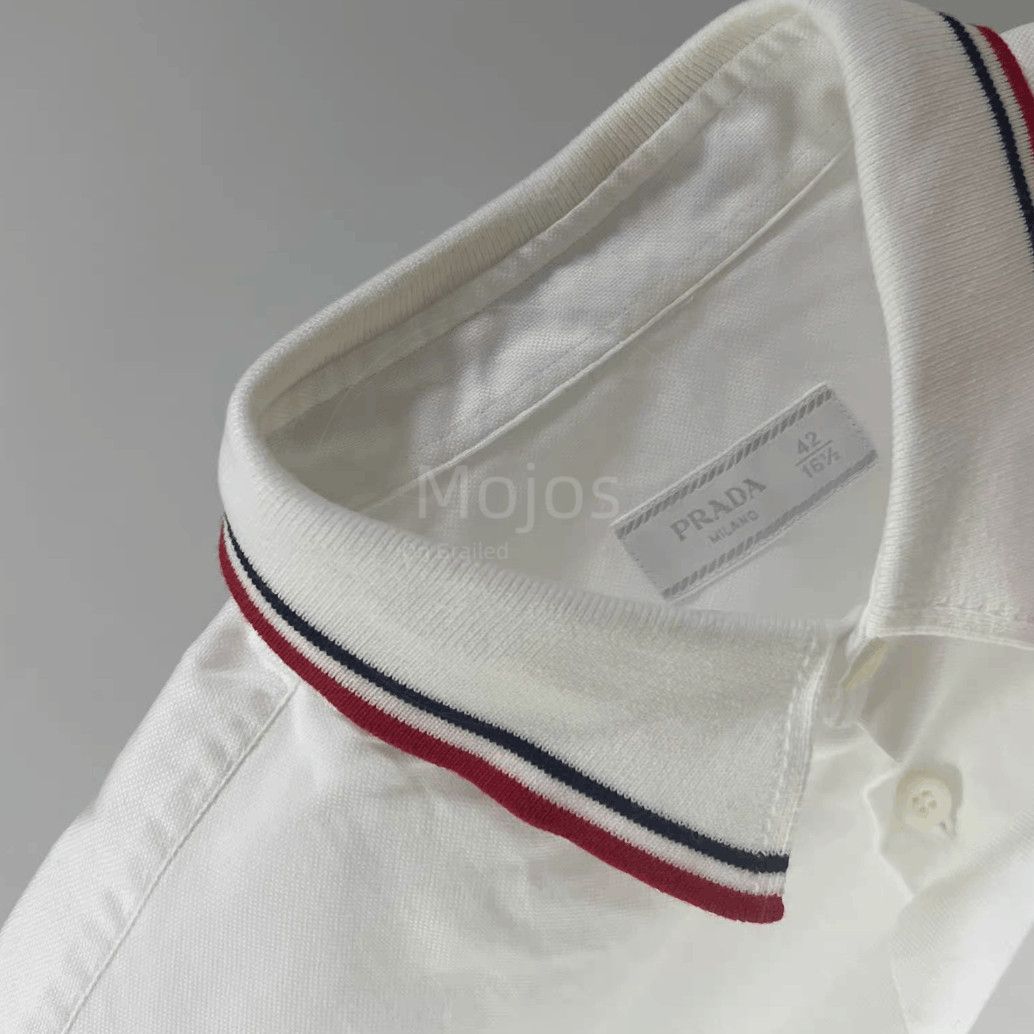 Prada Sz 42 Prada Polo Neck Shirt-2508 Size US L / EU 52-54 / 3 - 5 Thumbnail