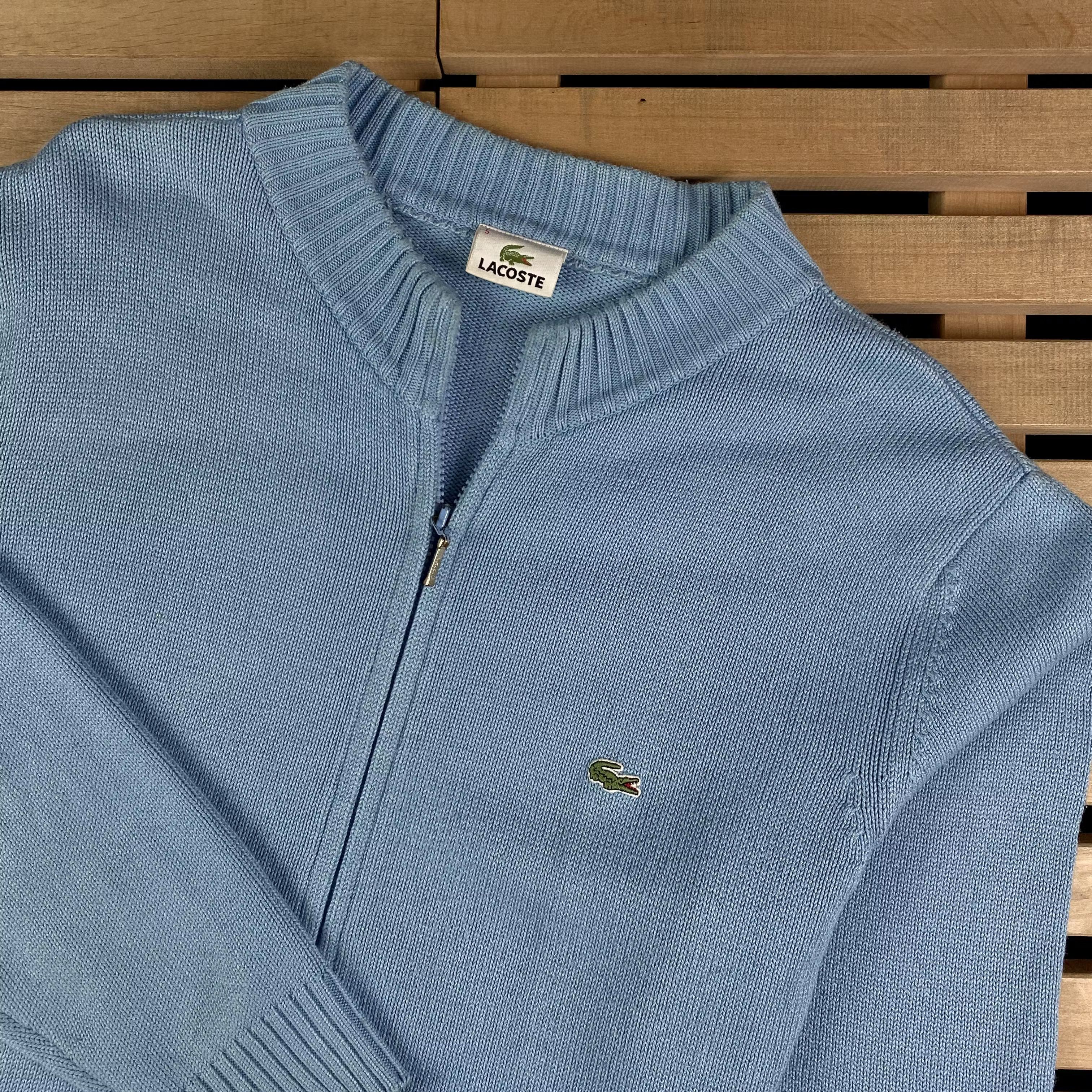 Lacoste × Vintage Men’s Zip Sweater Lacoste Vintage Size L 5 Size US L / EU 52-54 / 3 - 2 Thumbnail