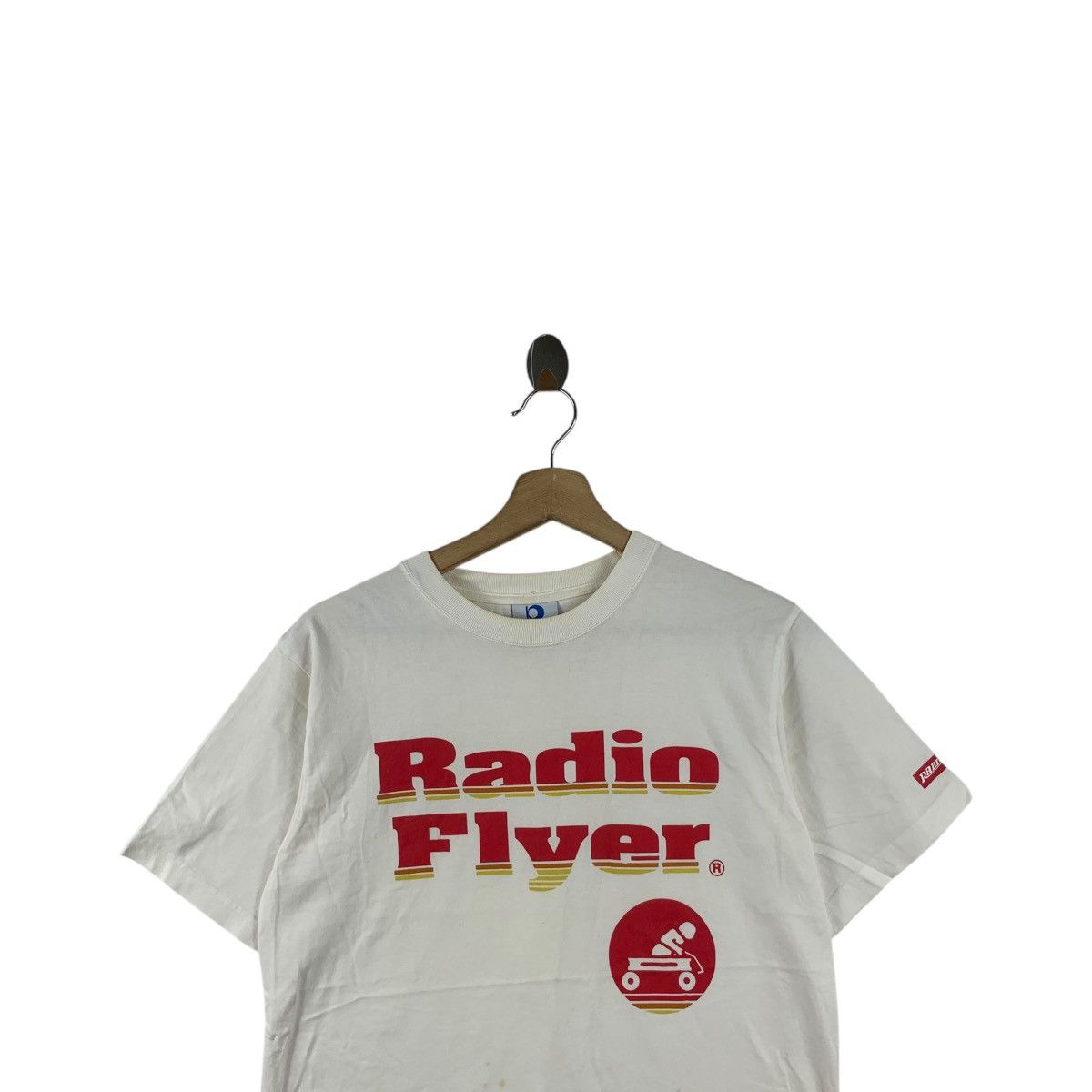 Vintage Vintage RADIO FLYER WAGON Red Toy Scooter Tee Shirt Top Size US M / EU 48-50 / 2 - 2 Thumbnail