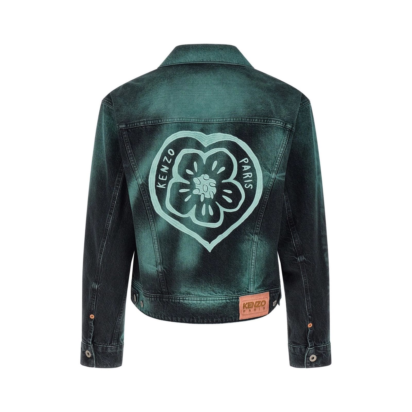 Kenzo Kenzo Boke Heart Gray Oversized Jacket New & Authentic (Men' Size US L / EU 52-54 / 3 - 2 Thumbnail