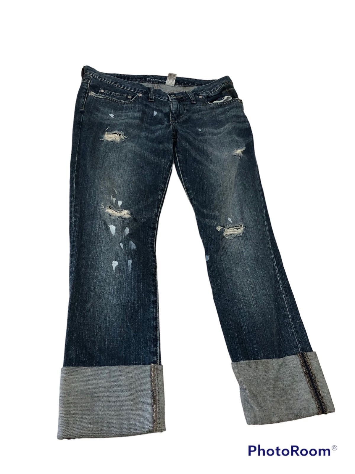 Marc Jacobs Heaven by Marc Jacobs Laser Floral Denim Jeans