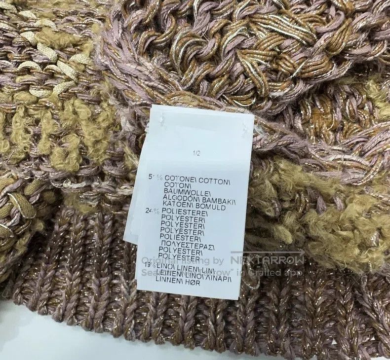 Brunello Cucinelli Brunello Cucinelli Feather and Sequin Knit Cardigan, Heavy Size L / US 10 / IT 46 - 8 Thumbnail