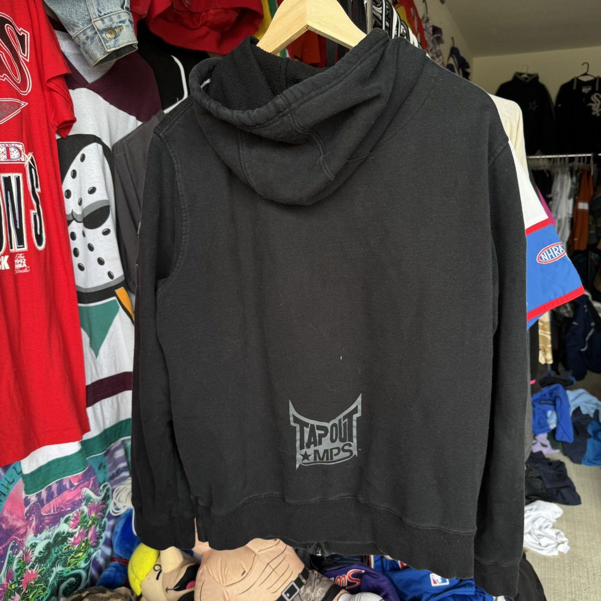 Playboi Carti × Tapout × Vintage TAPOUT MPS y2k Hoodie Fleece Vintage MMA ELITE grunge 00s Size US M / EU 48-50 / 2 - 8 Thumbnail