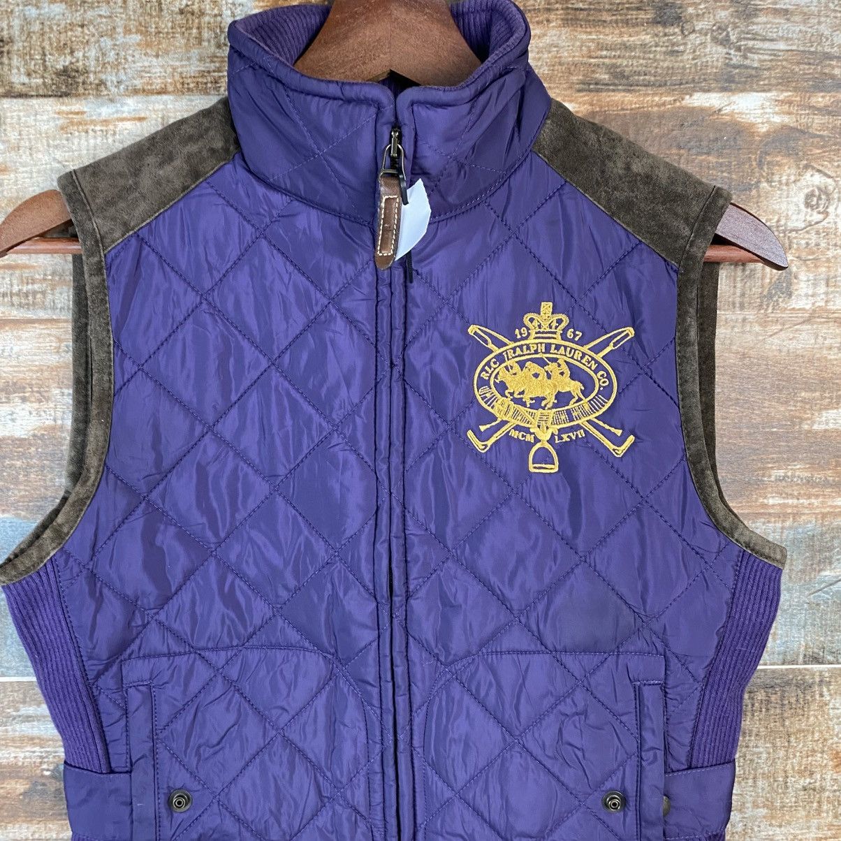 Polo Ralph Lauren DL Ralph Lauren Sports Purple Vest #C811 Size S / US 4 / IT 40 - 5 Thumbnail