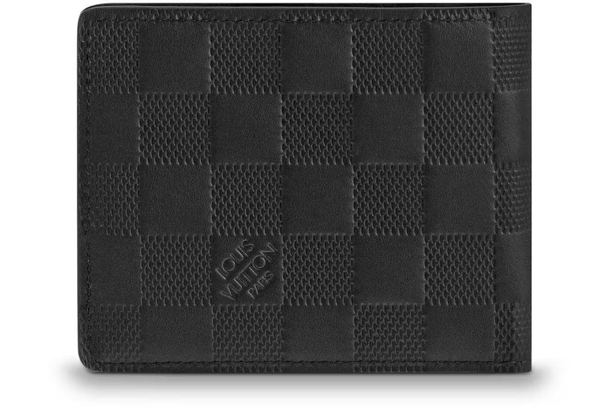 Louis Vuitton Louis Vuitton Slender Wallet Damier Infini Black Size ONE SIZE - 1 Thumbnail