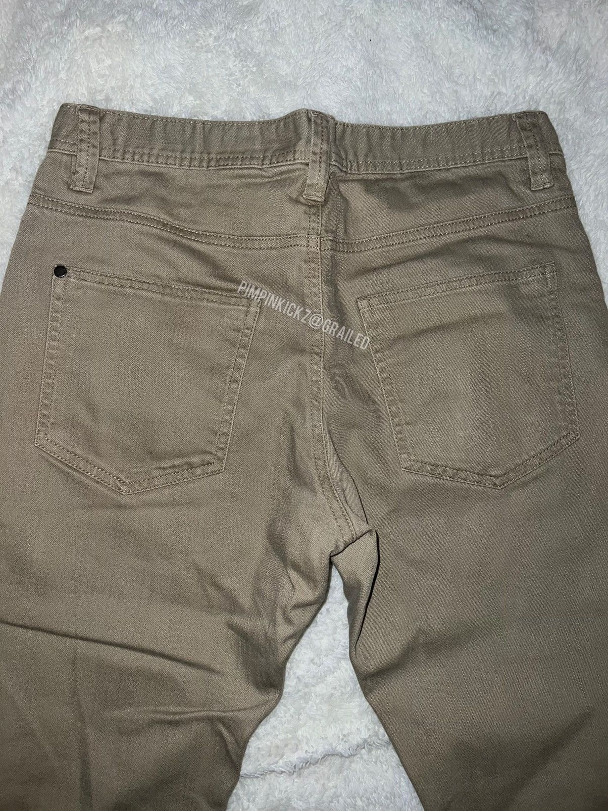 H&M H&M mens skinny leg (regular waist) beige jeans size 30 Size US 30 / EU 46 - 4 Thumbnail