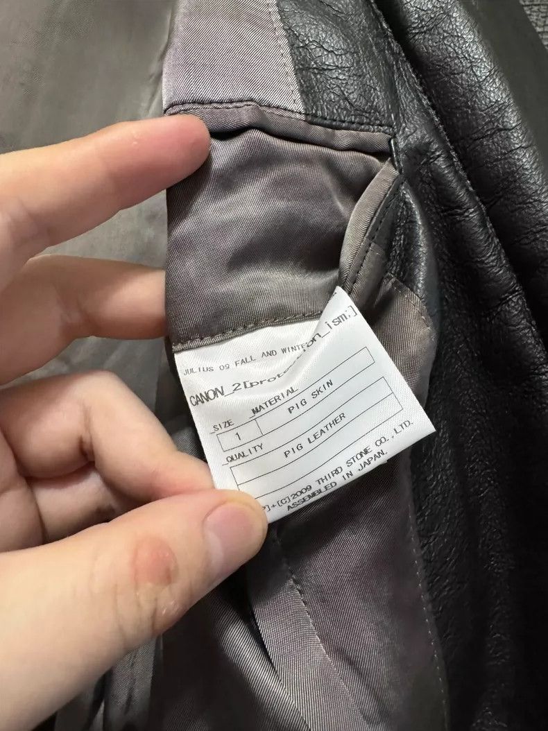 Julius Julius size:1 Dark Pioneer leather coat Size US S / EU 44-46 / 1 - 8 Thumbnail