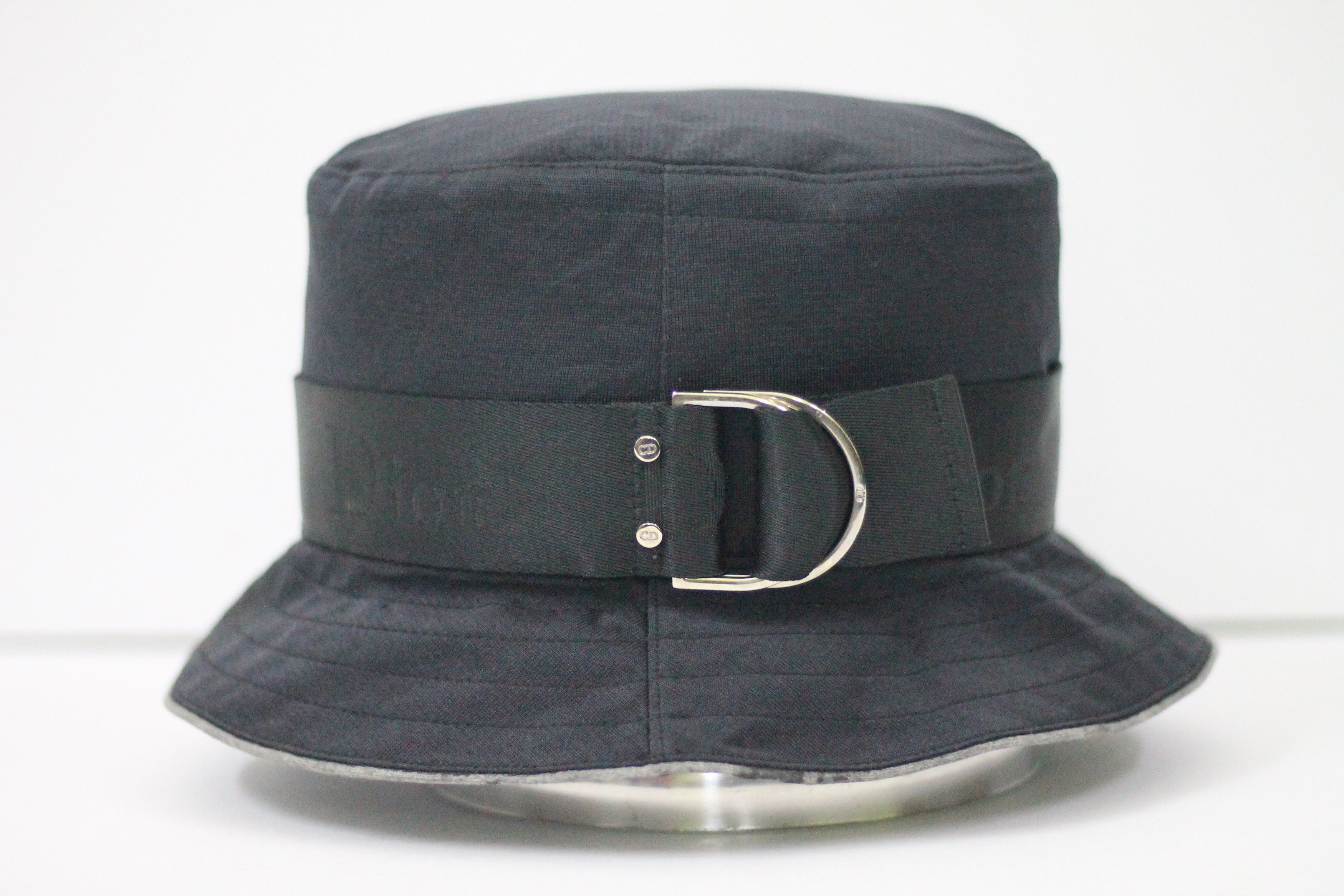 Christian Dior Monsieur Original CHRISTIAN DIOR Silk Bucket Hat size 58 Size ONE SIZE - 5 Thumbnail