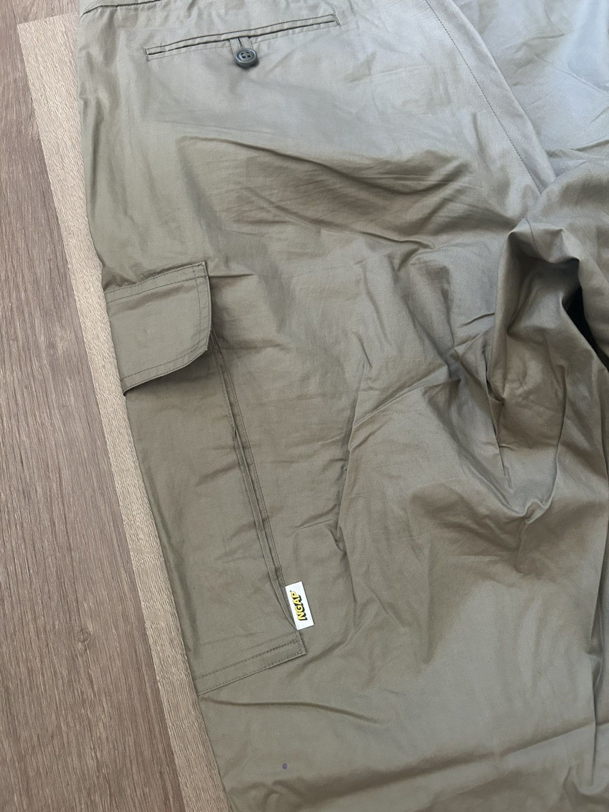 Undercover Undercover x NGAP Olive Paint Splatter Cargo Pants 1990’s Size US 32 / EU 48 - 7 Thumbnail