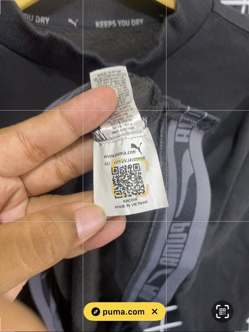 Puma PUMA TAPPED CROPPED FIT SWEATSHIT Size S / US 4 / IT 40 - 5 Thumbnail