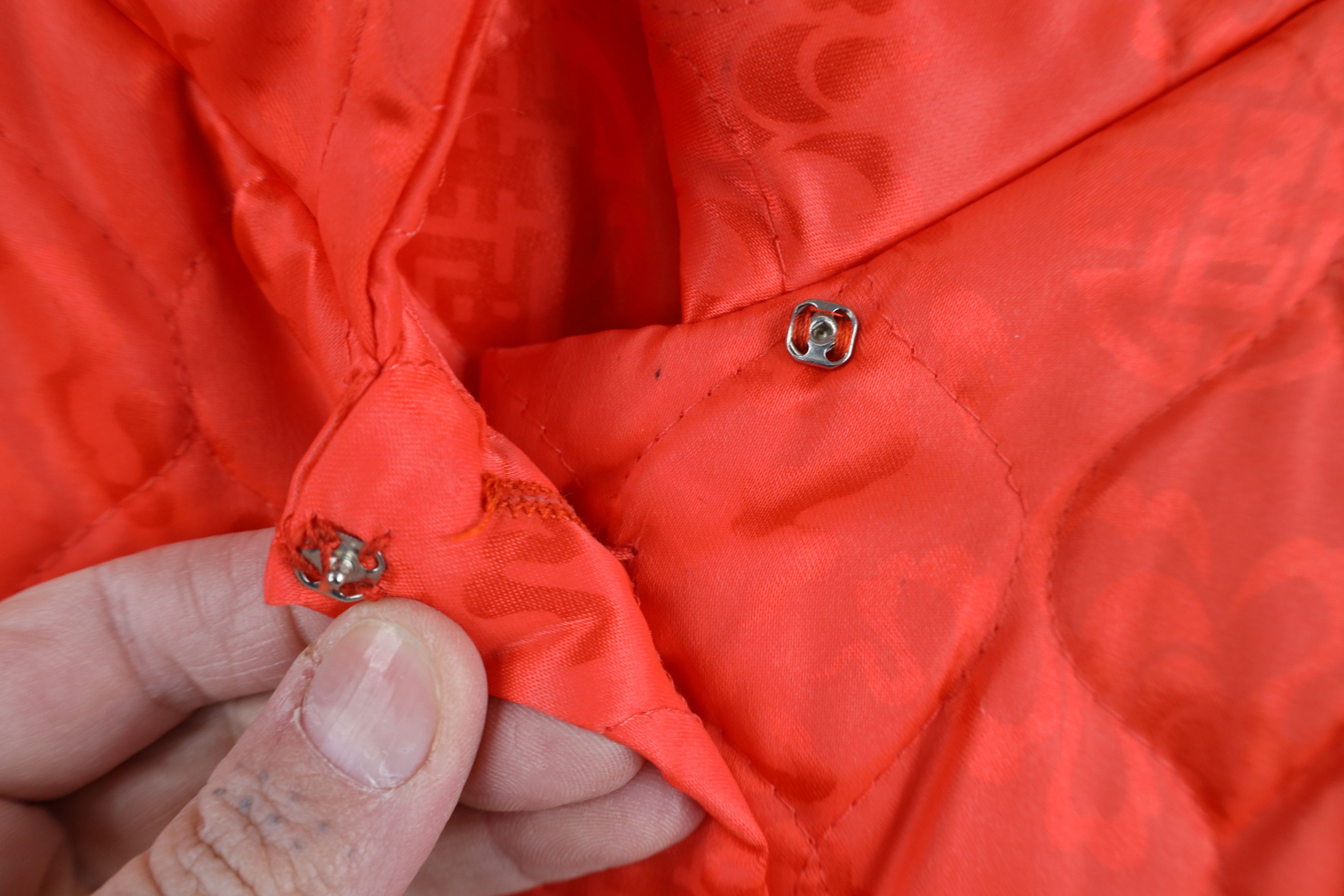 Vintage Deadstock Vintage 60s Quilted Kimono Night Sleep Jacket Size XL / US 12-14 / IT 48-50 - 8 Thumbnail