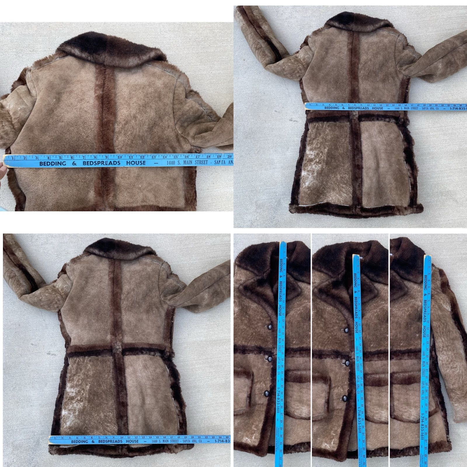 Vintage VINTAGE Womens Coat Leather Brown Shearling Wool Lining 6 Cowgirl Outdoor Casual Travel Shirt/Coat (depending) Size M / US 6-8 / IT 42-44 - 11 Thumbnail