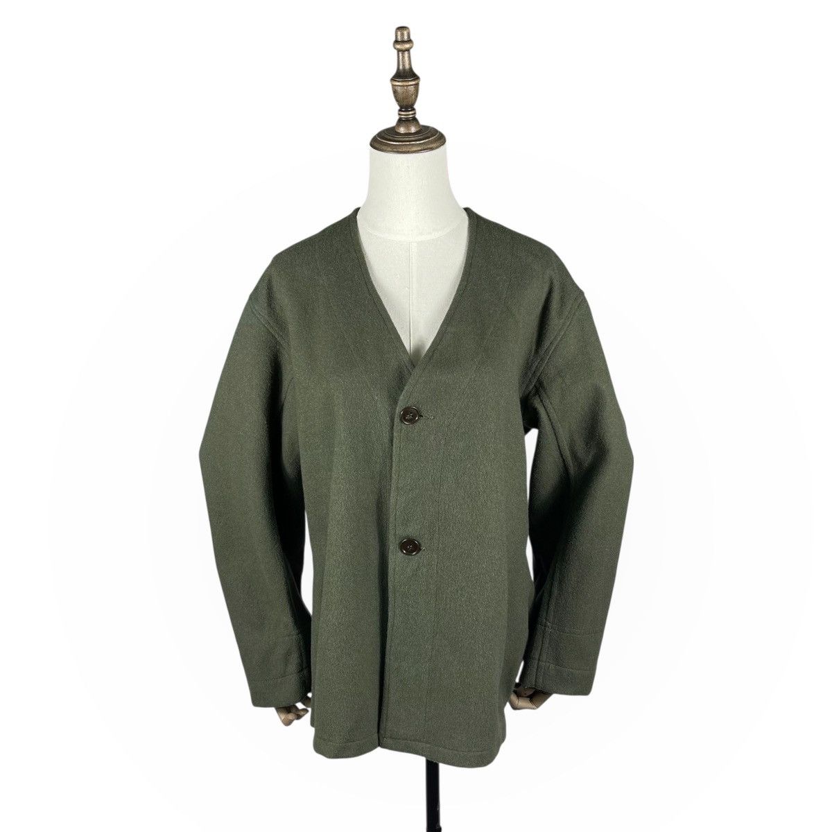 Vintage Vintage 60s French Military Wool Liner Jacket | Size XL / US 12-14 / IT 48-50 - 1 Thumbnail