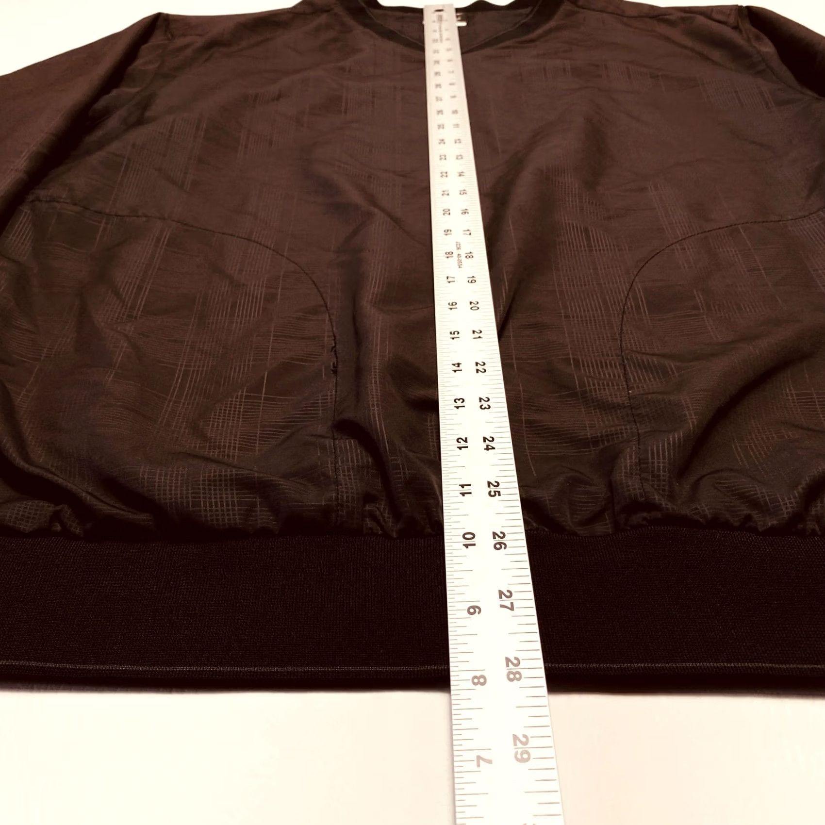 Nike Nike Golf Classic 416280-010 Mens Large Black Long Sleeve Windbreaker Pullover Size US L / EU 52-54 / 3 - 7 Thumbnail