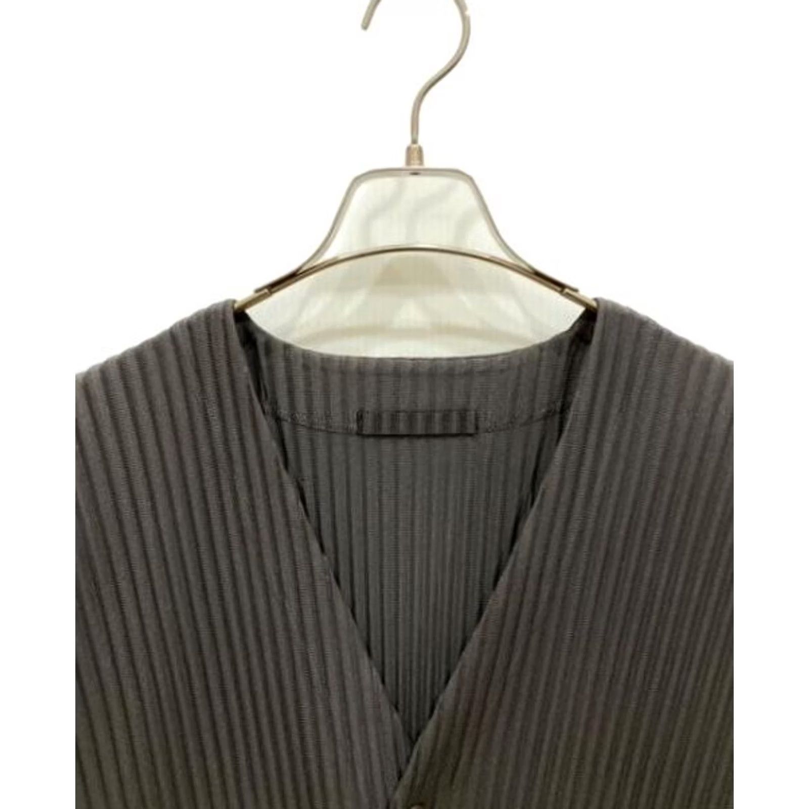 Issey Miyake ISSEY MIYAKE MEN CARDIGAN GRAY POLYESTER SIZE M USED HOMME PLISSE Size US M / EU 48-50 / 2 - 3 Thumbnail