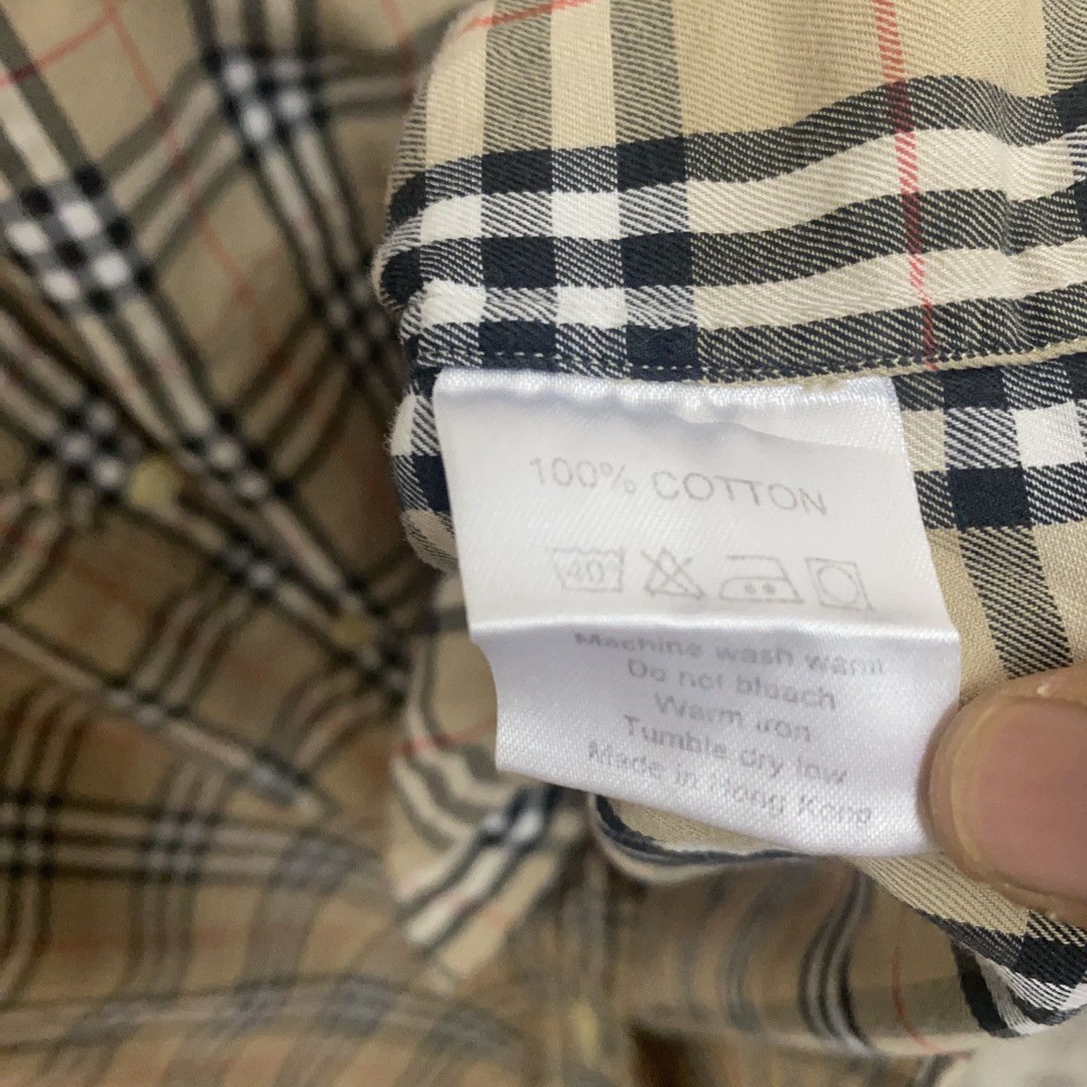 Burberry Burberry button shirt Size US XL / EU 56 / 4 - 5 Thumbnail
