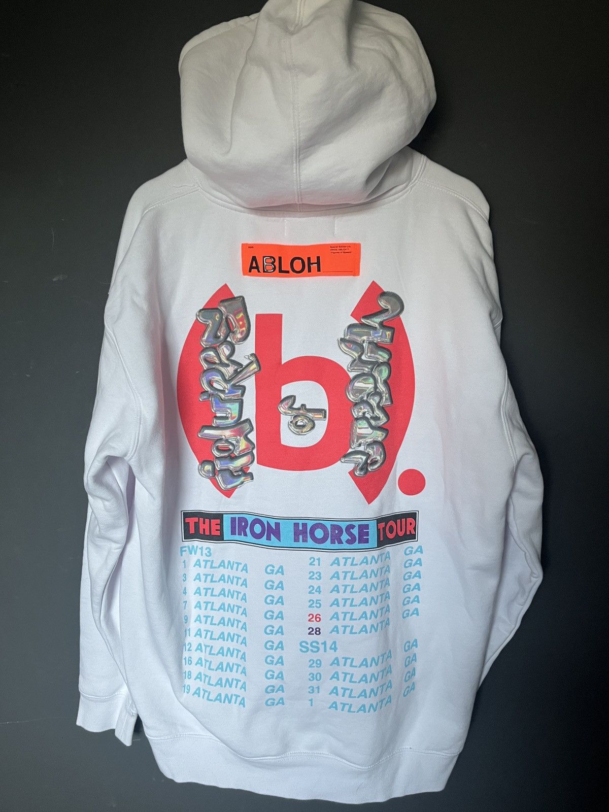 (B).Stroy × Virgil Abloh 2020 (B).Stroy x Virgil Abloh Boys Don’t Cry Hoodie Size XL Size US XL / EU 56 / 4 - 6 Thumbnail