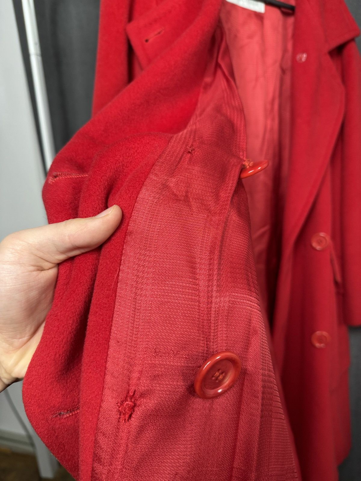 Max Mara Max Mara Oversized Double Breasted Luxury Wool Coat Size XL / US 12-14 / IT 48-50 - 11 Thumbnail