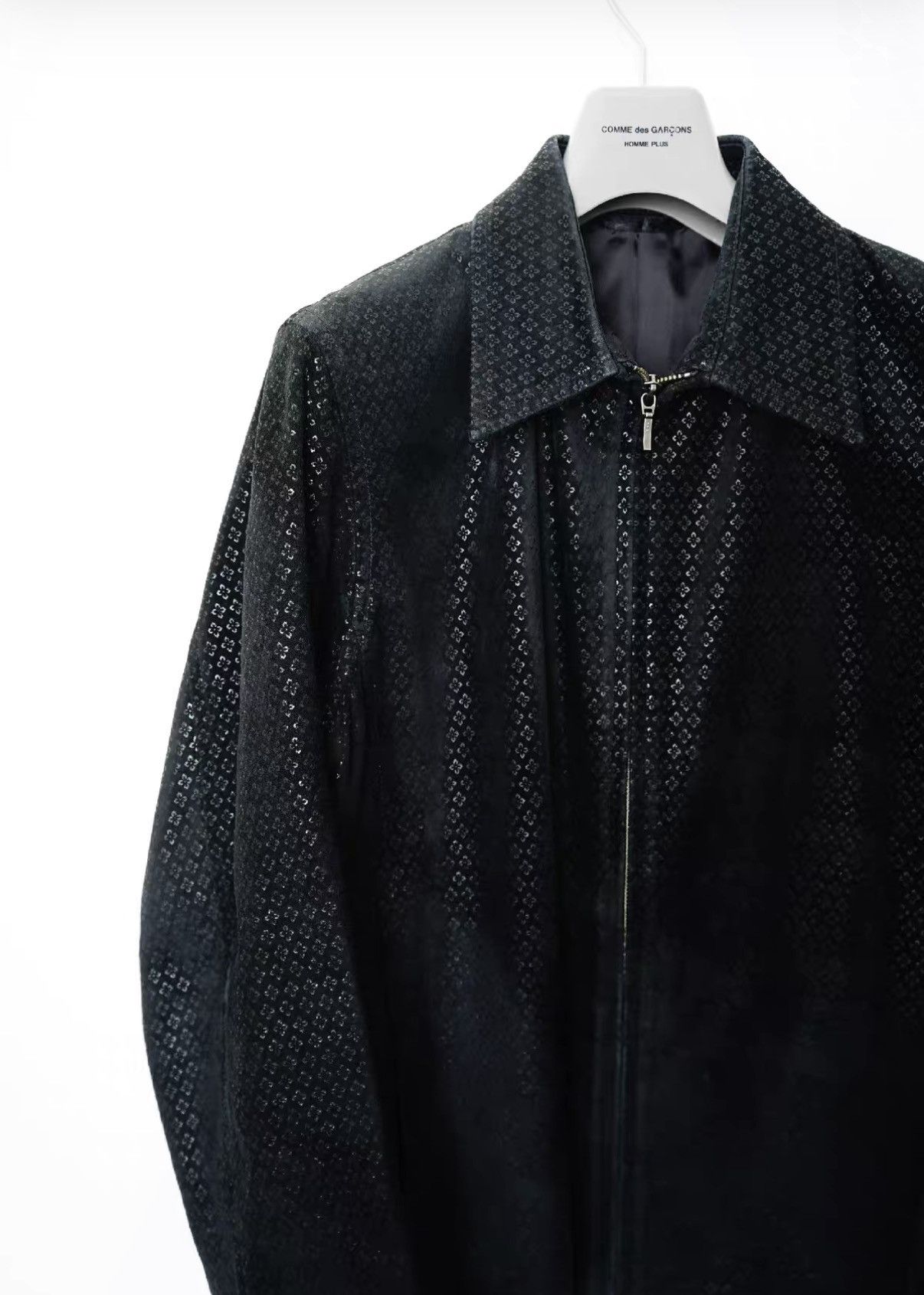 Yohji Yamamoto Yohji Yamamoto AAR Printed Leather Jacket Size US M / EU 48-50 / 2 - 2 Thumbnail