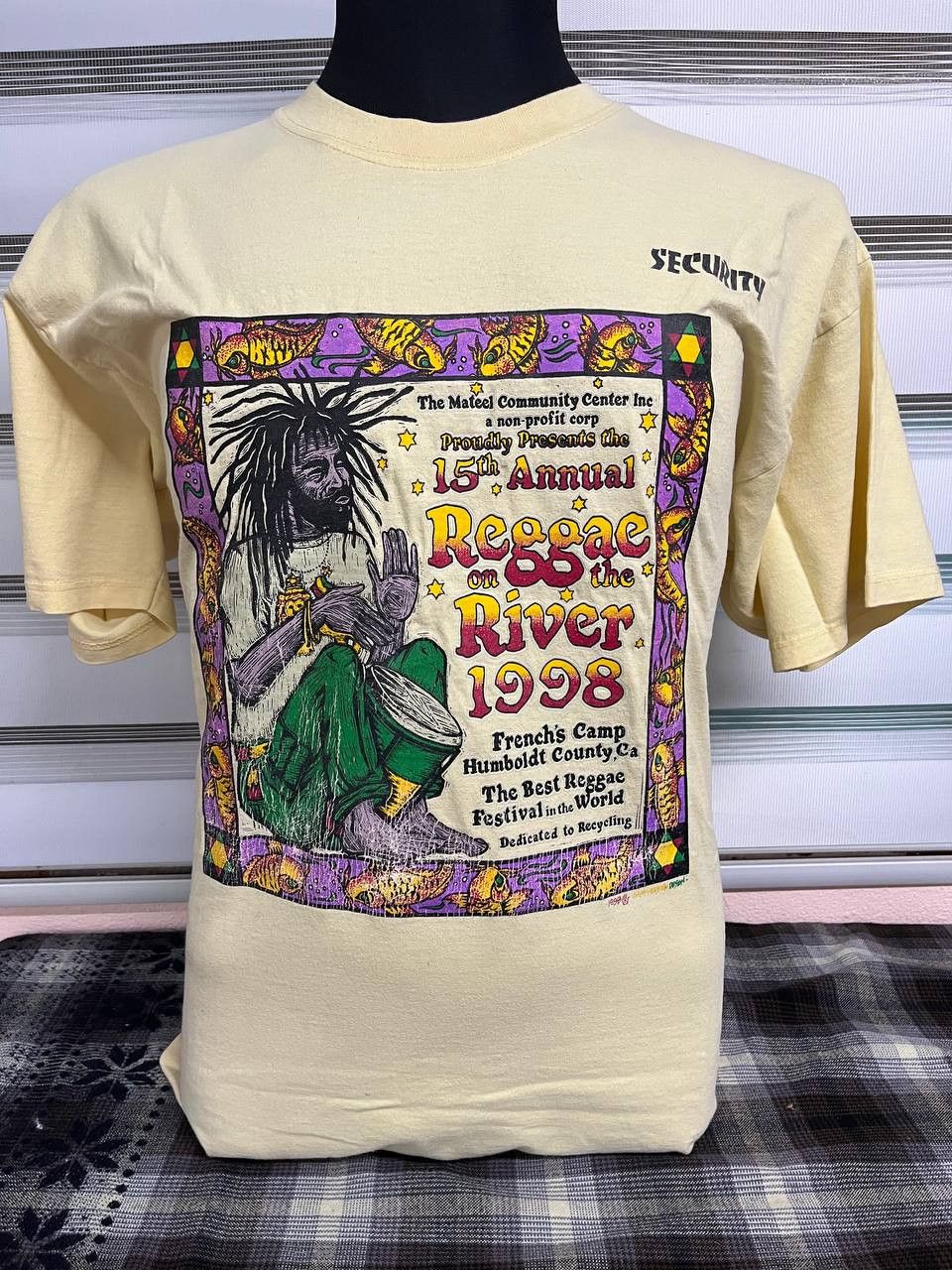 Bob Marley × Vintage Vintage 90s Raggea Festival 1998 Size US XL / EU 56 / 4 - 1 Thumbnail