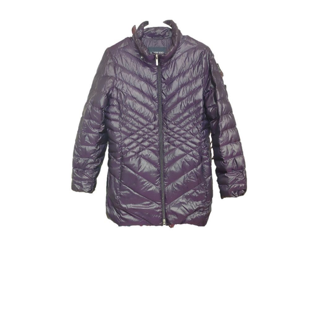 Lands' End Lands' End Wanderweight Packable Down Puffer Jacket Size M Size M / US 6-8 / IT 42-44 - 1 Thumbnail