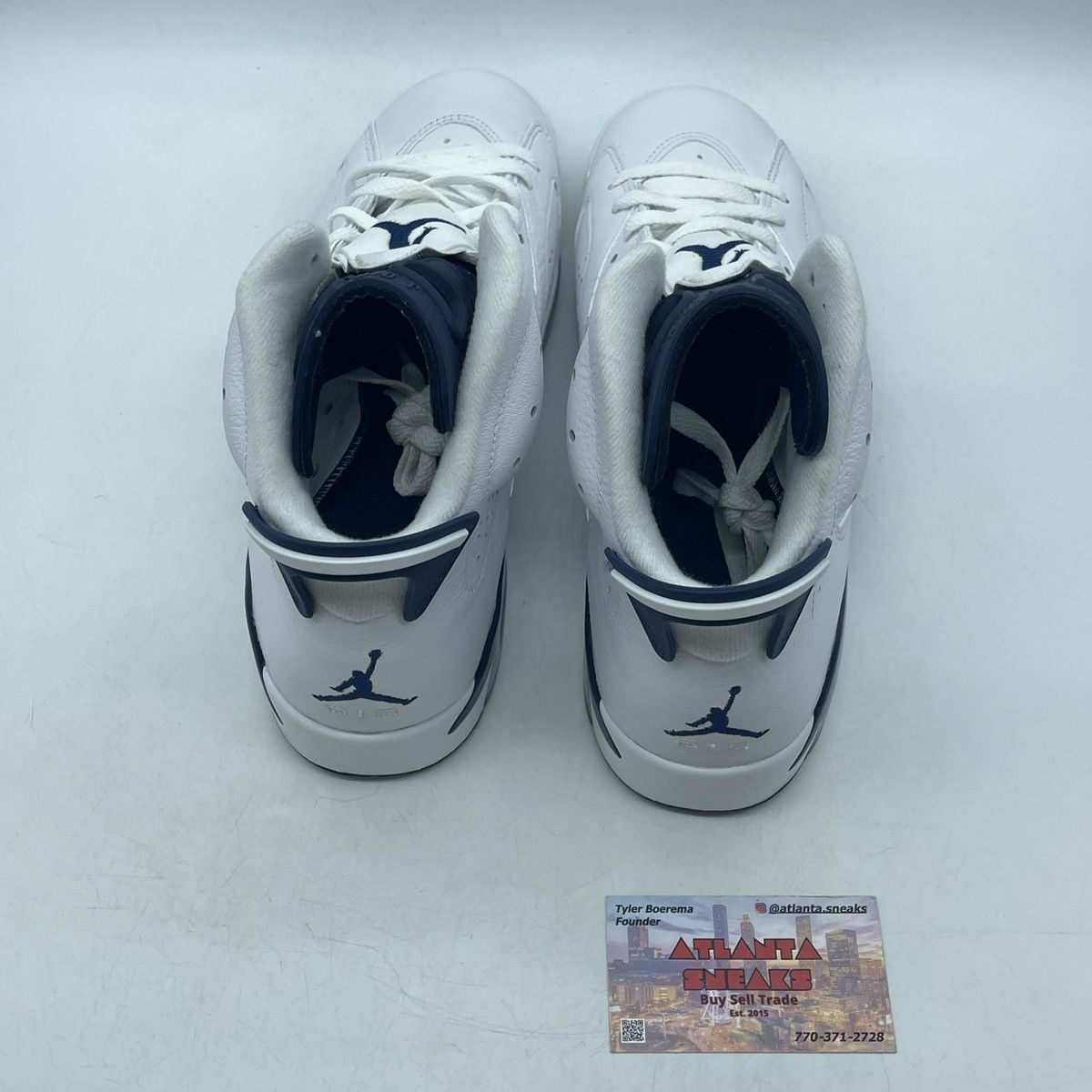 Jordan Brand Air Jordan 6 midnight navy Size US 9.5 / EU 42-43 - 6 Thumbnail