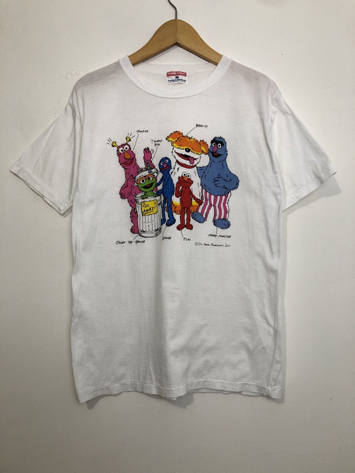 Vintage Vintage Sesame Street Characters T-Shirt Size US M / EU 48-50 / 2 - 1 Thumbnail