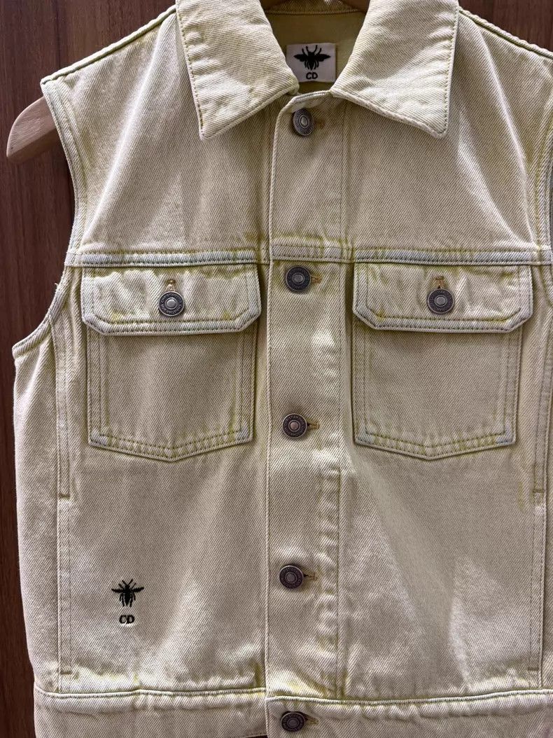 Dior Dior Cowboy vest Size XXS / US 00 / IT 34 - 3 Thumbnail